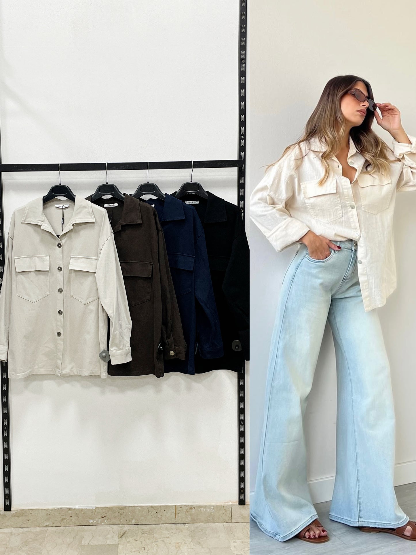 CAMICIA OVERSIZE