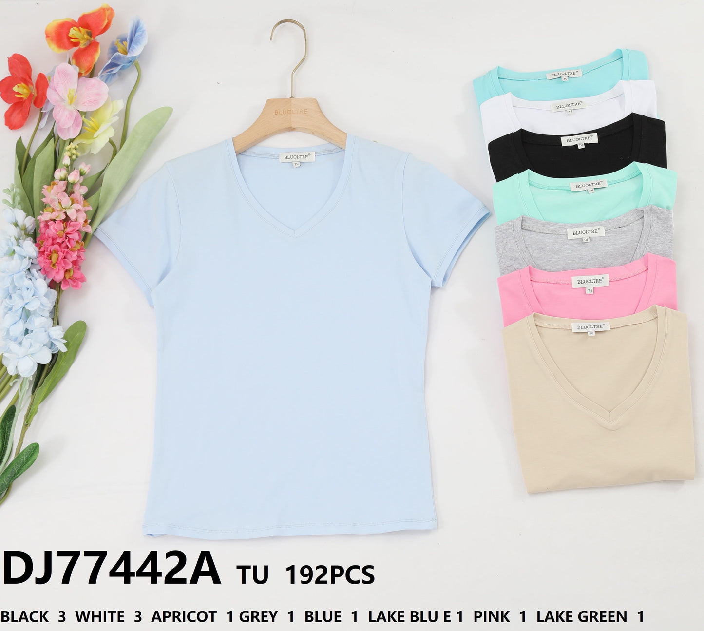 T-shirt a collo V