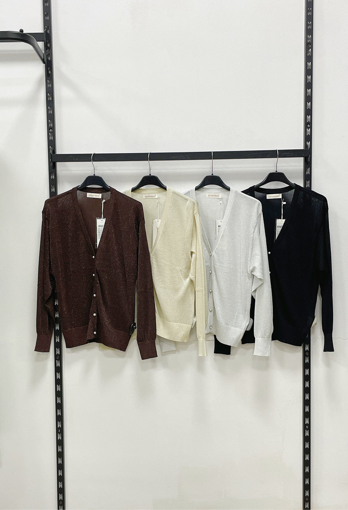 CARDIGAN LUREX