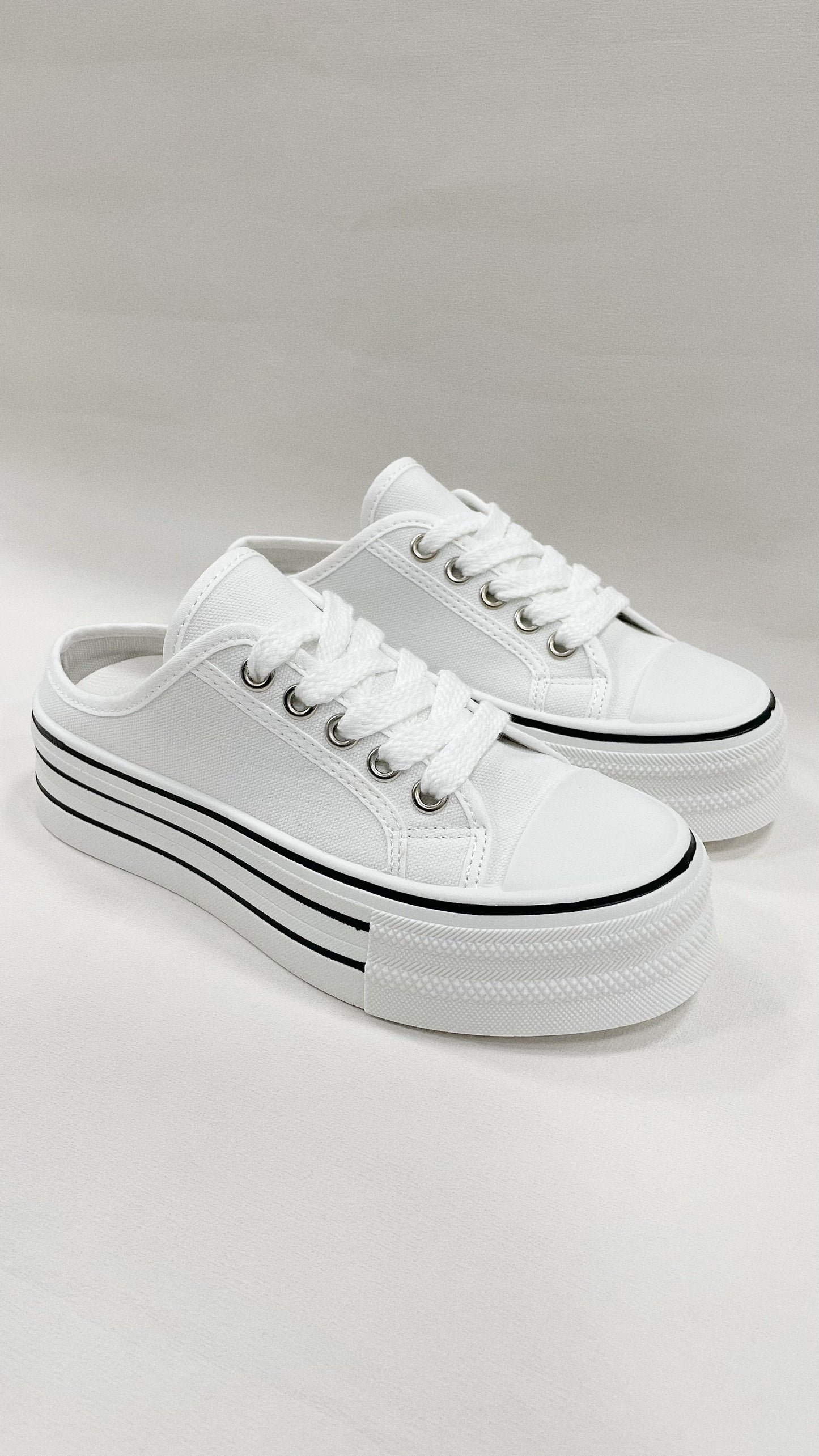 White sneaker
