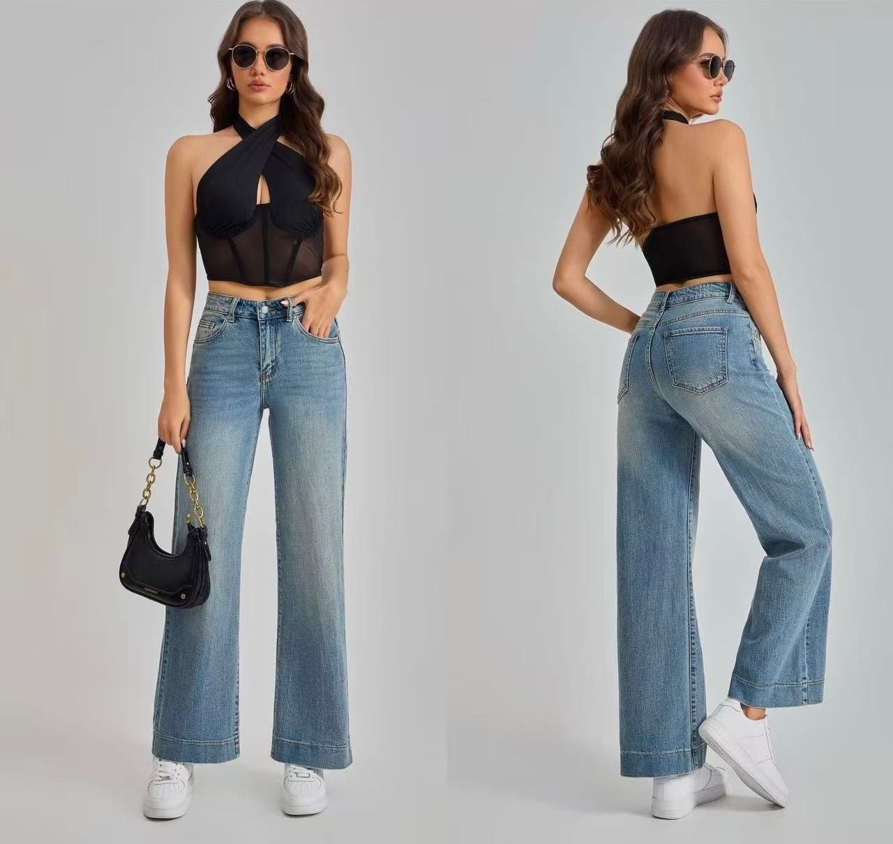 JEANS WIDE LEG