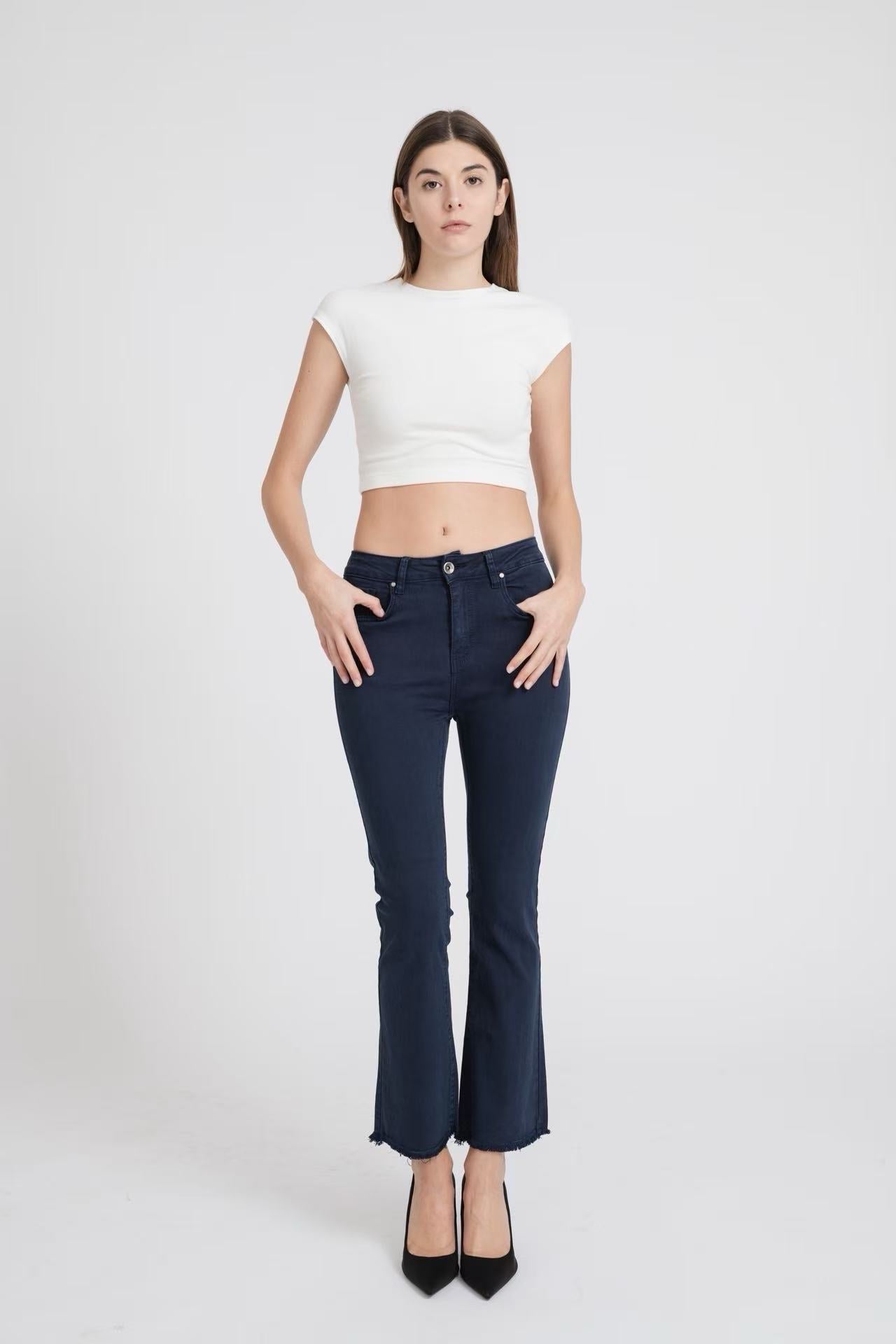 JEANS A TROMBETTA TAGLIA CURVY