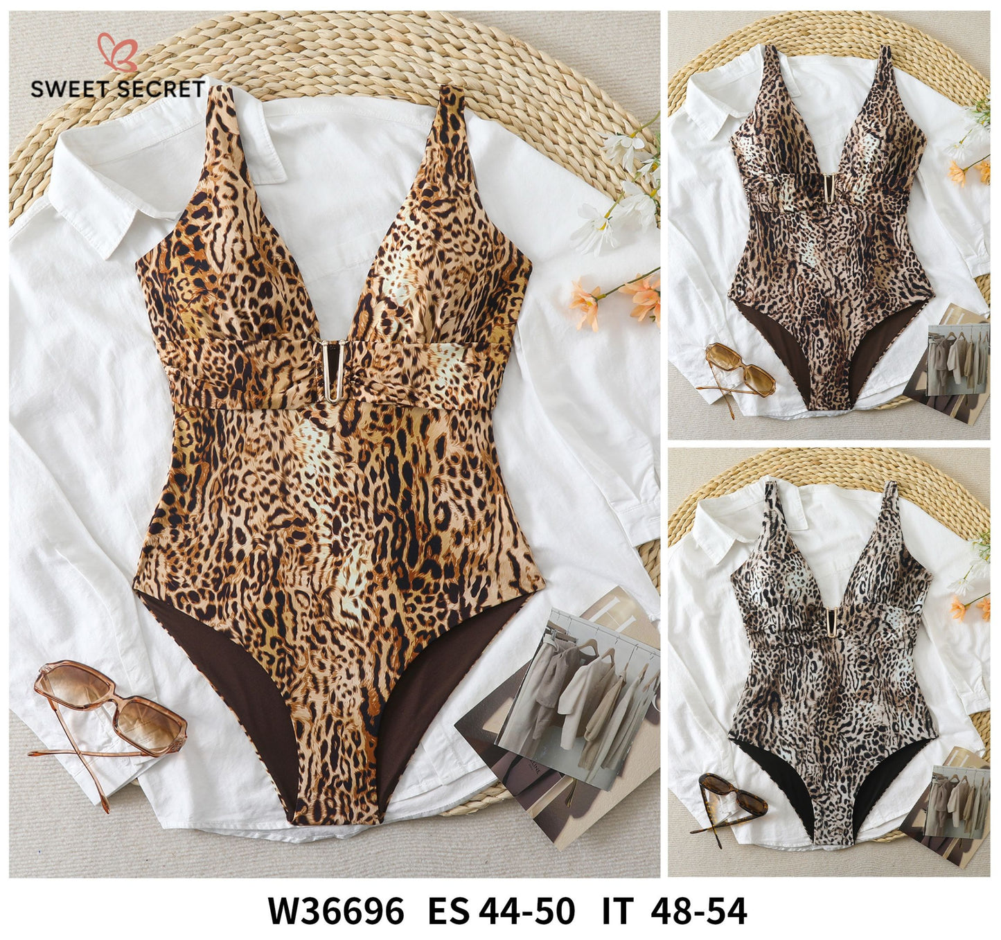 COSTUME INTERO A LEOPARDATO