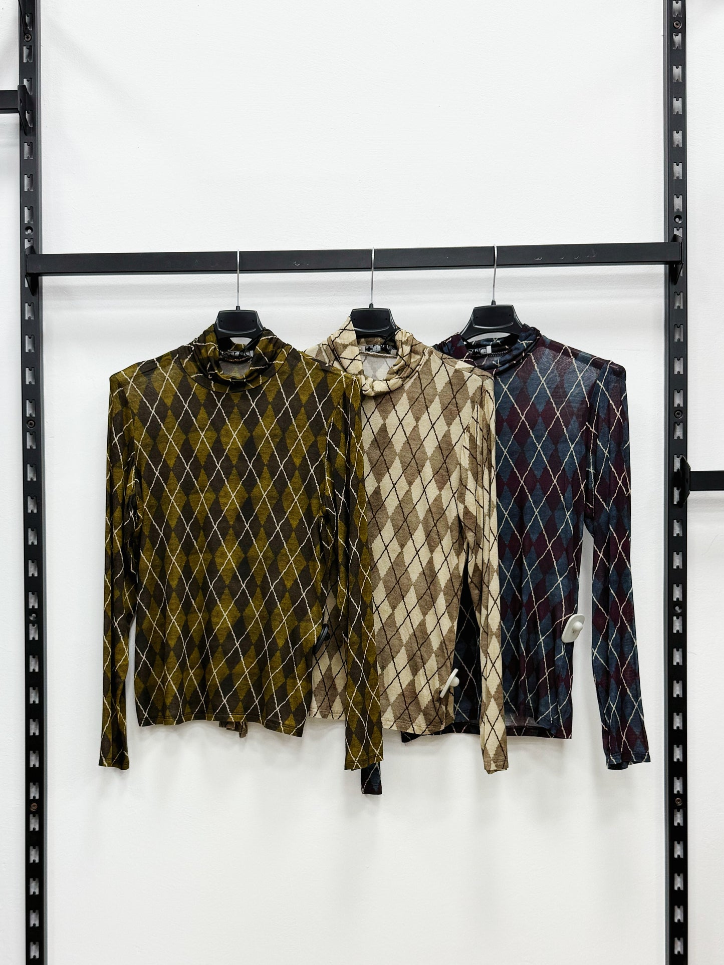 DOLCE VITA A MANICHE LUNGHE A SCOZZESE