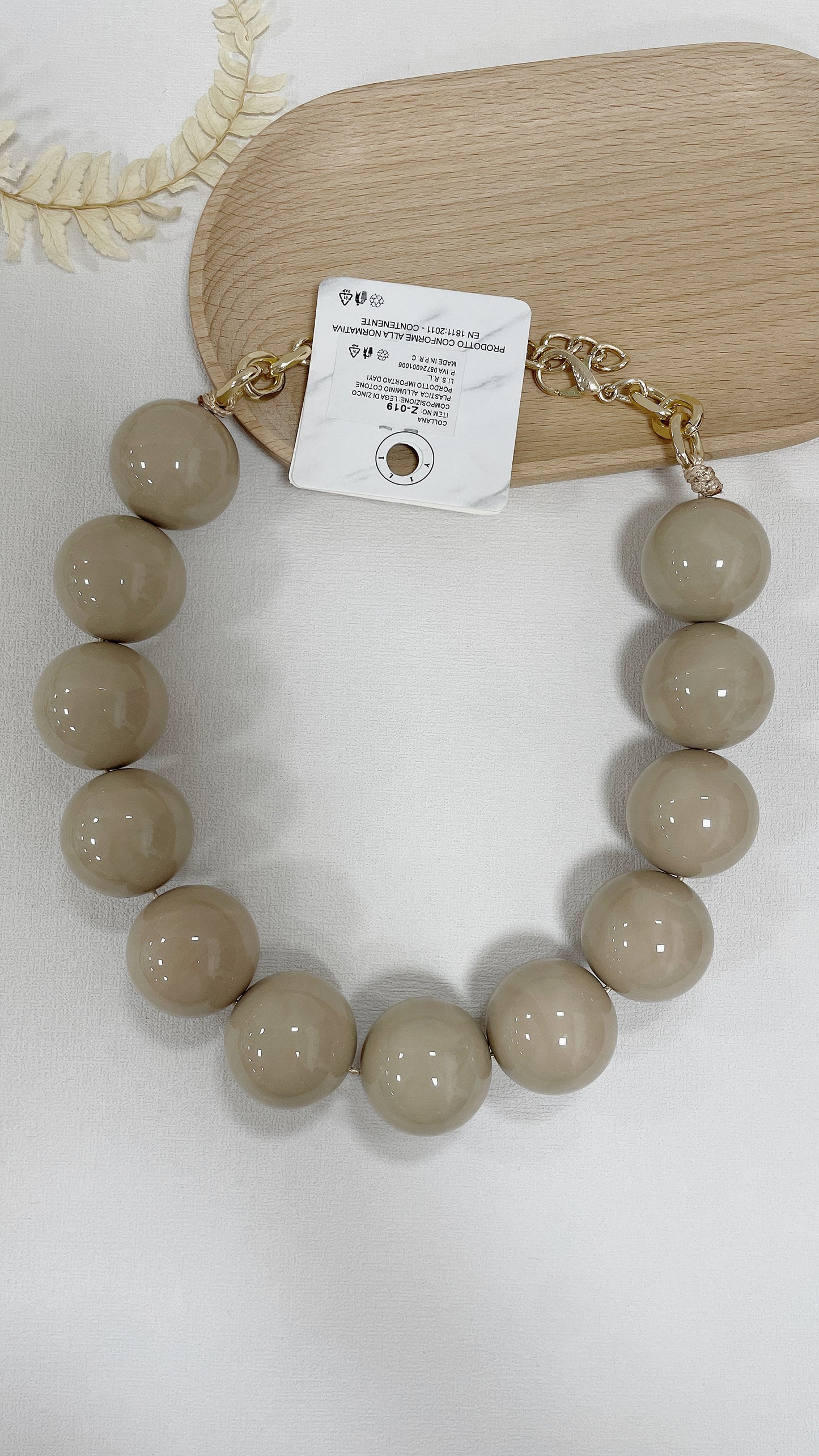 COLLANA PALLA GROSSA