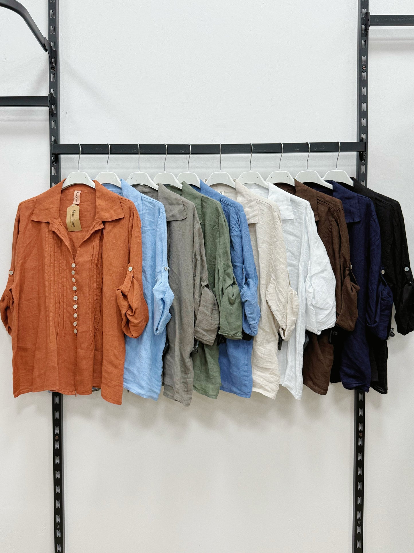 CAMICIA 100% DI LINO