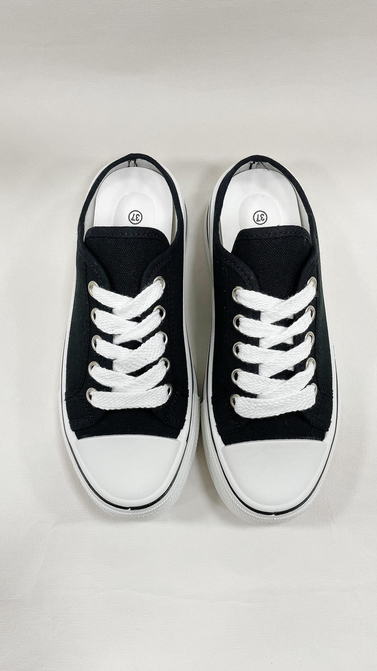Black sneaker