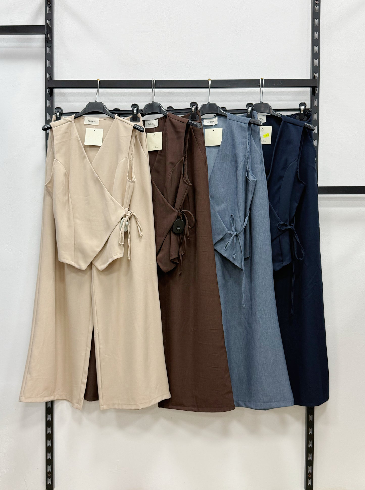 SET GILET E PANTALONE PALAZZO