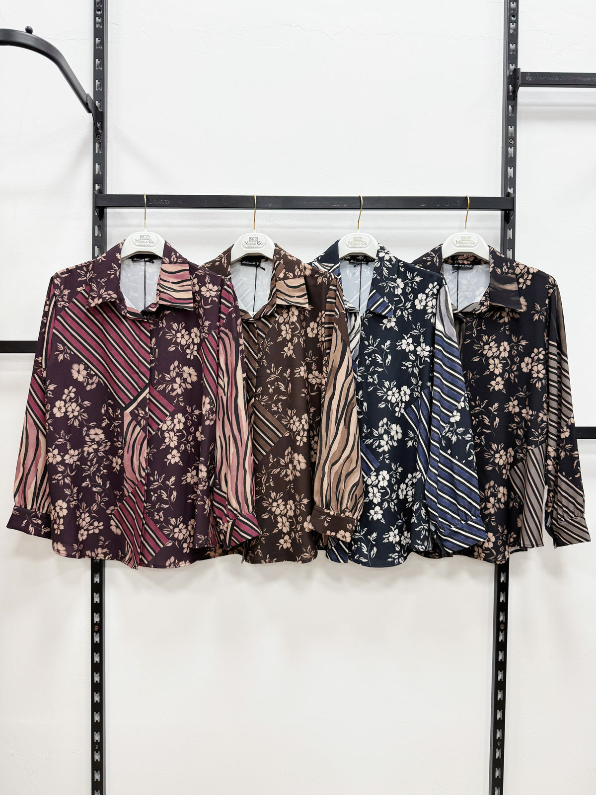 CAMICIA A FANTASIA TAGLIA CURVY