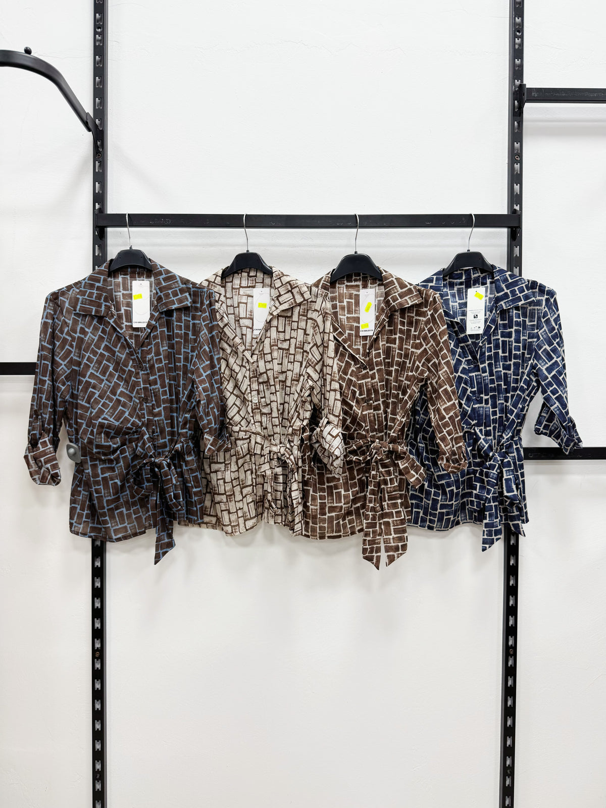 CAMICIA TENCEL A STAMPA GIRAFFA