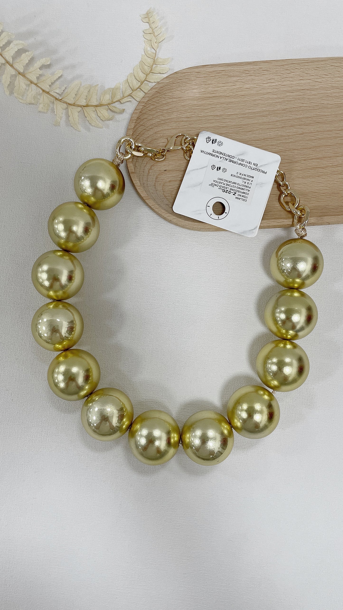 COLLANA PALLA GROSSA