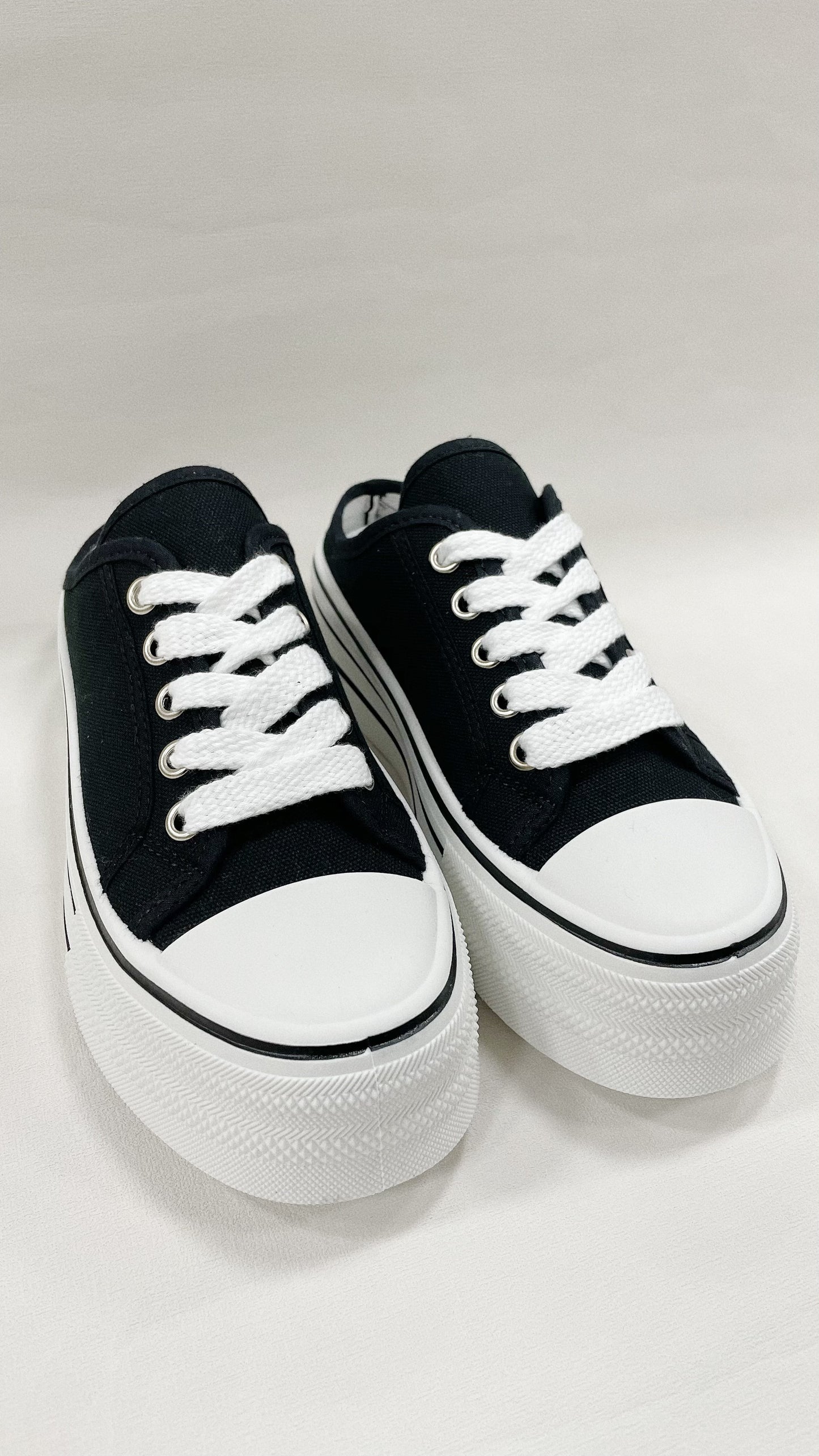 Black sneaker