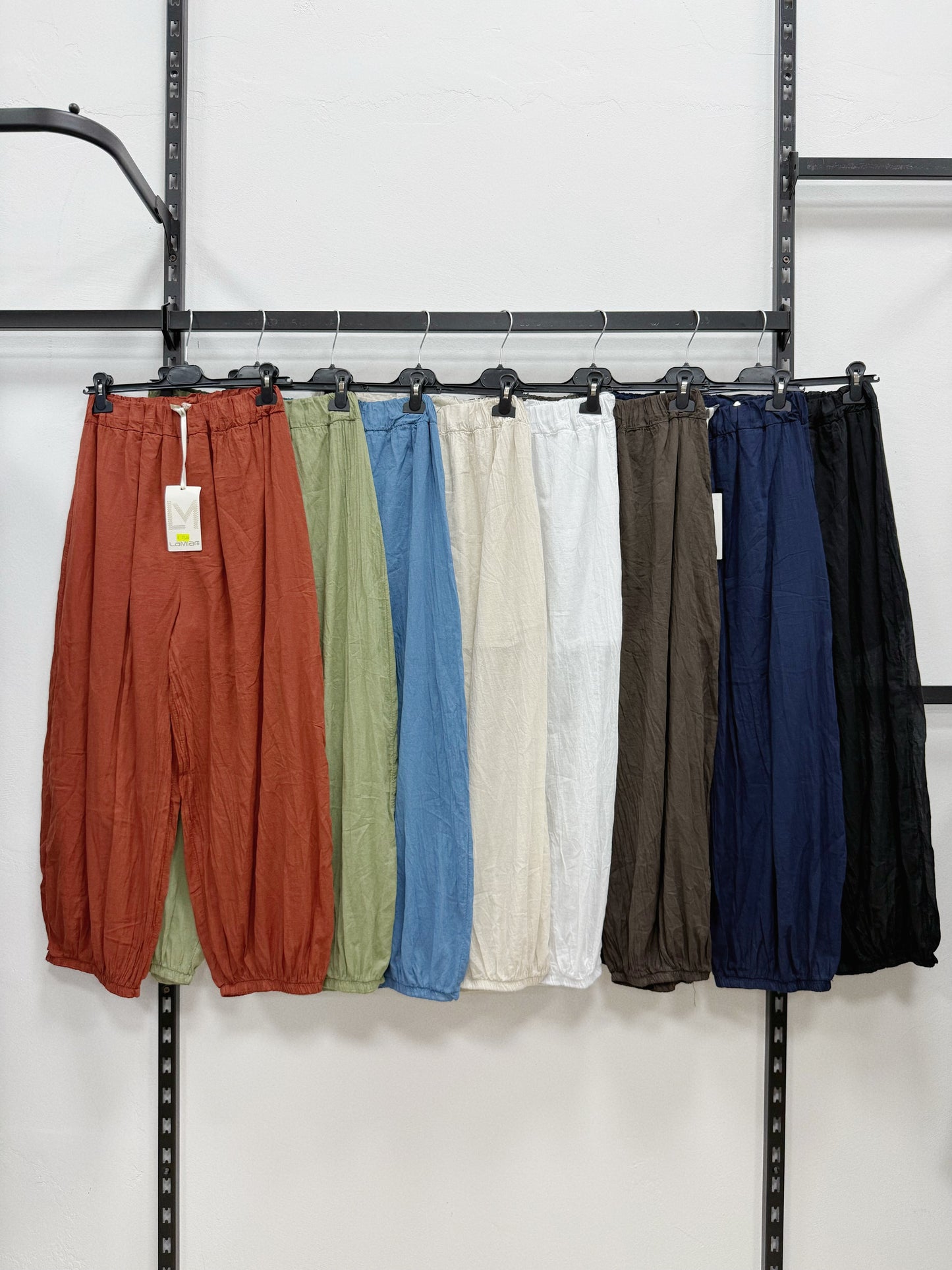 PANTALONE A BALLOON A ELASTICO SUL ORLO