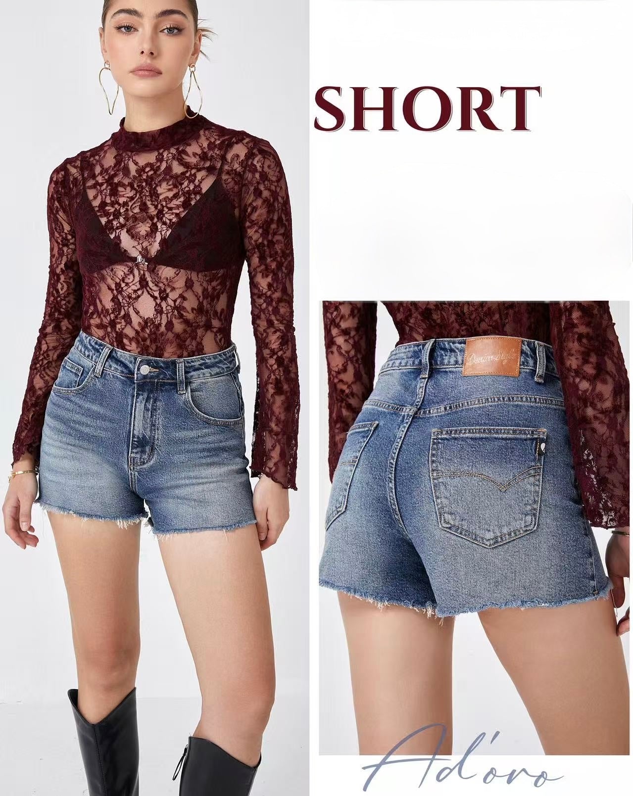 SHORT DENIM