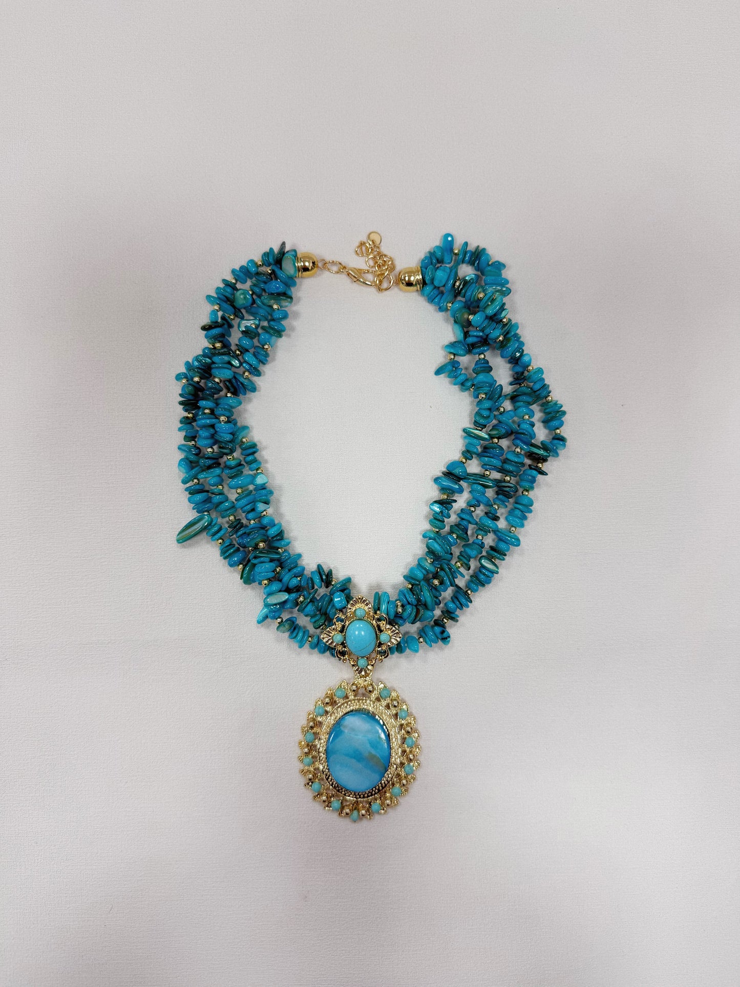 COLLANA A GIROCOLLO DI MADREPERLA