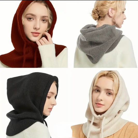 2 IN 1 CAPPELLO CON SCIARPA