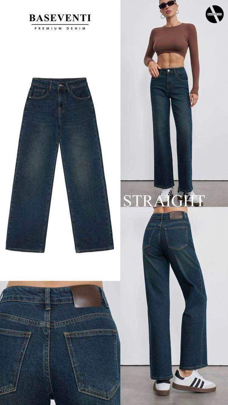 JEANS WIDE LEG LAVAGGIO VINTAGE