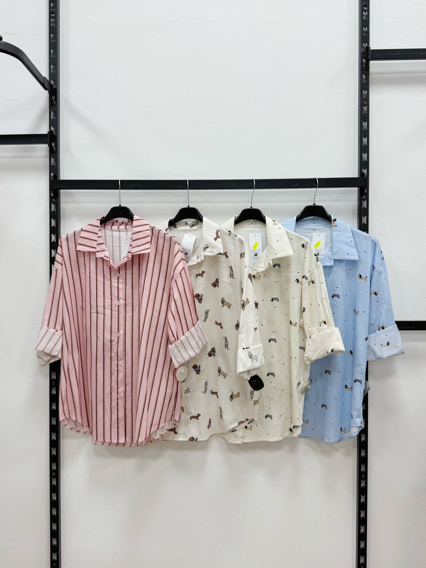 CAMICIA DI COTONE CON STAMPA