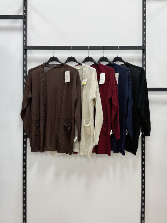 CARDIGAN TRAFORATA