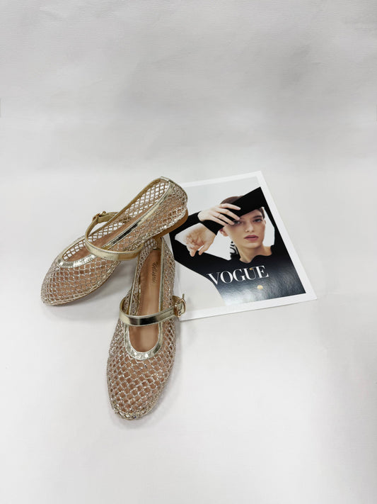 BALLERINE A RETE CON BRILLANTINI