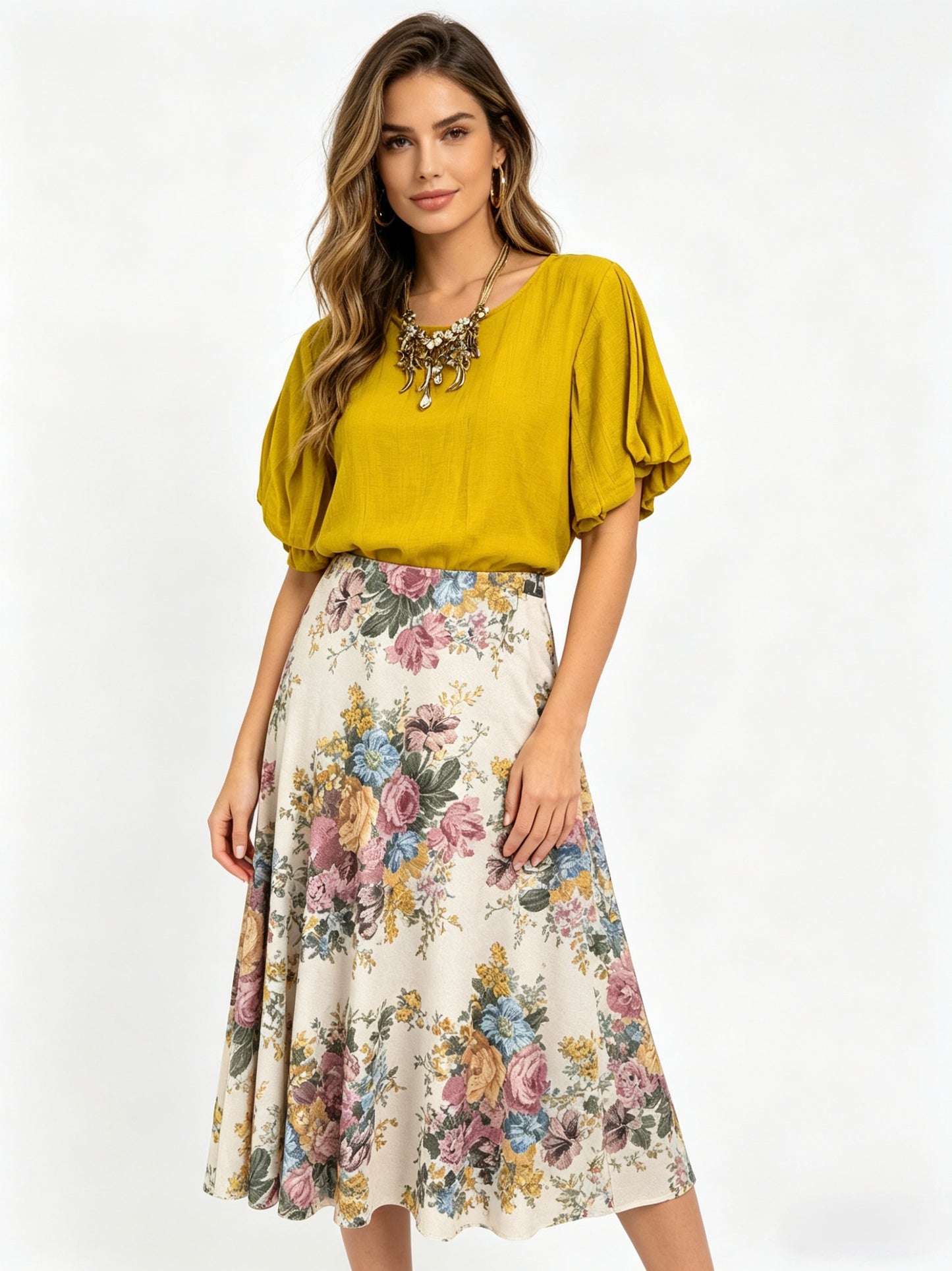 MAGLIETTA A MANICHE CORTE SBUFFO