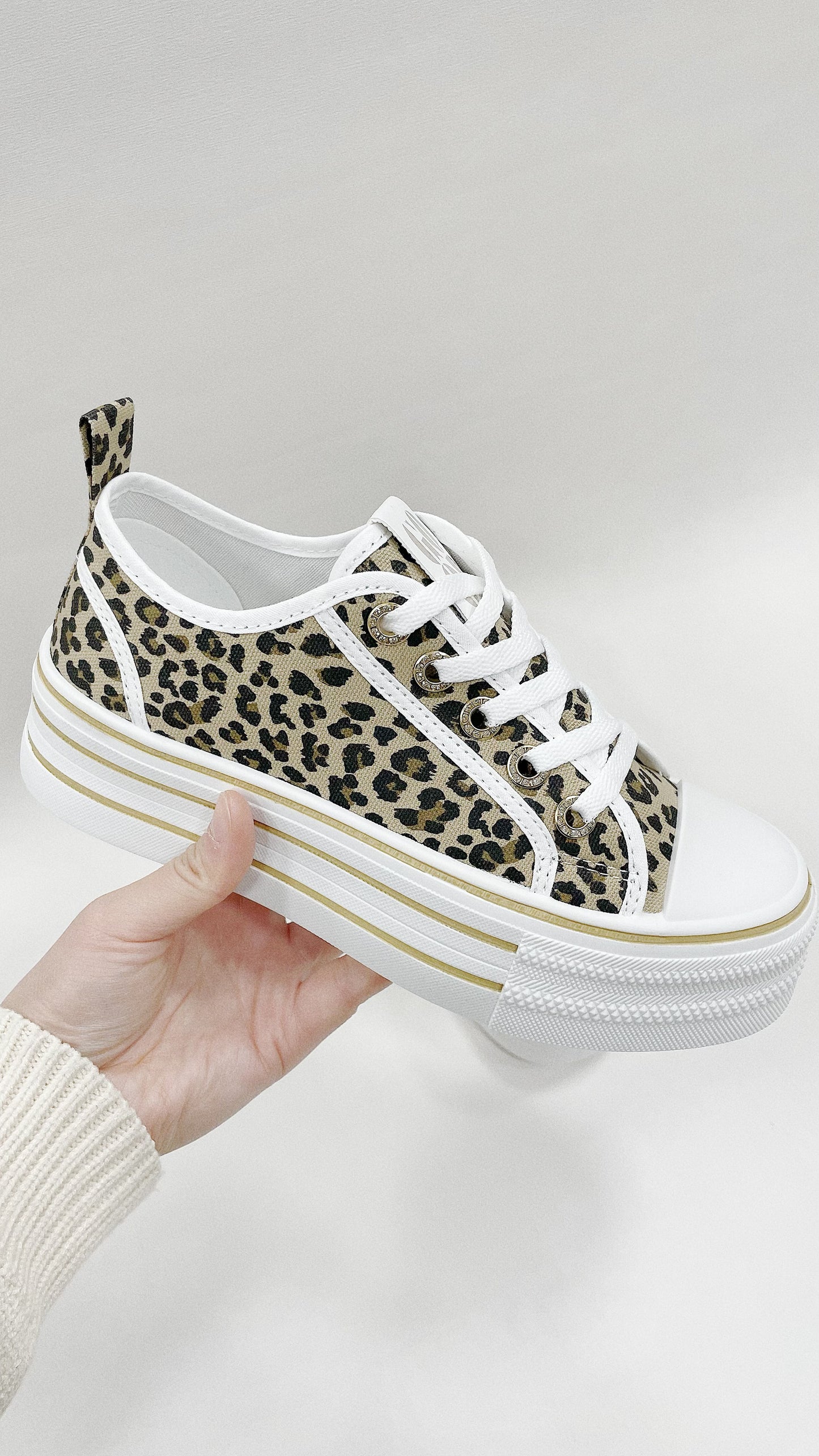 Sneaker leopardato