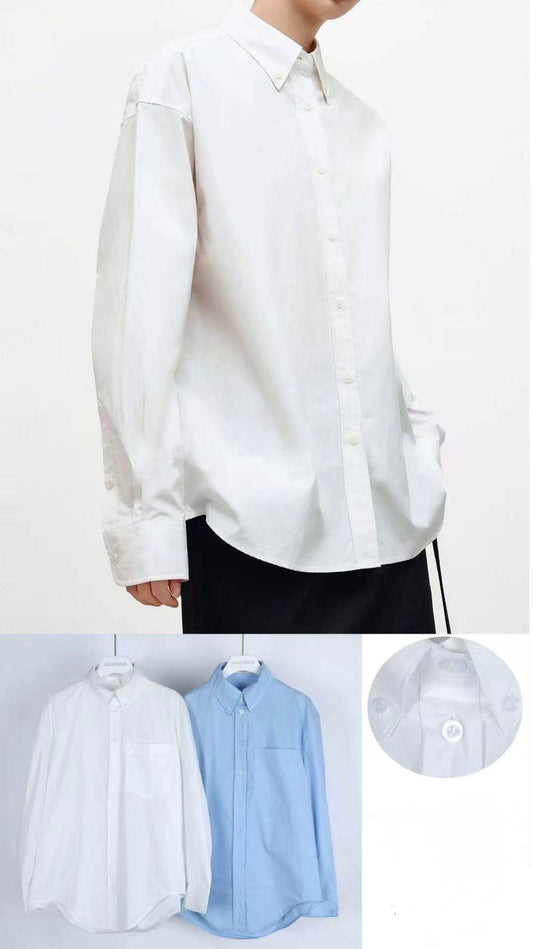 CAMICIA DI COTONE OVERSIZE