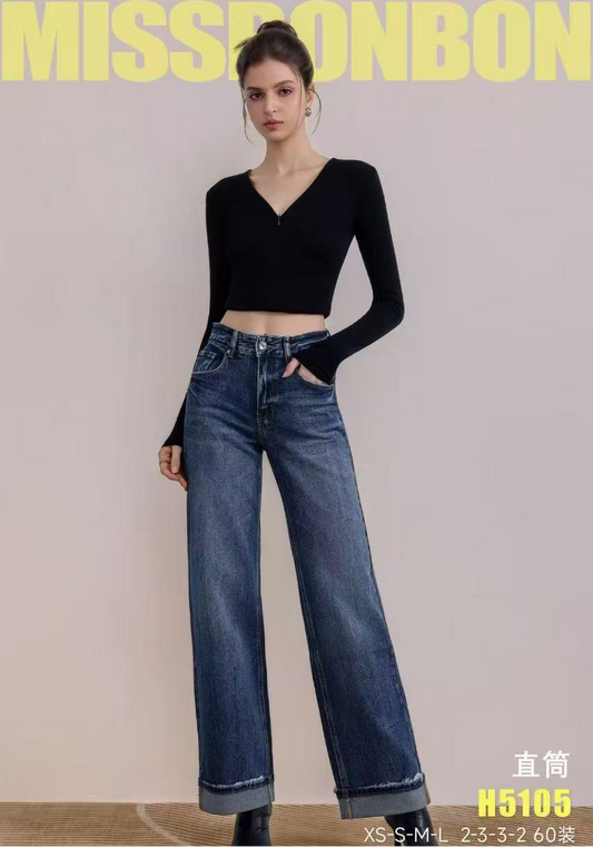JEANS A SVOLTA LAVAGGIO VINTAGE