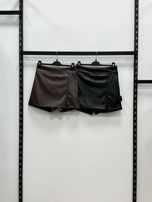 SHORT A PANTALONCINO DI ECCOPELLE