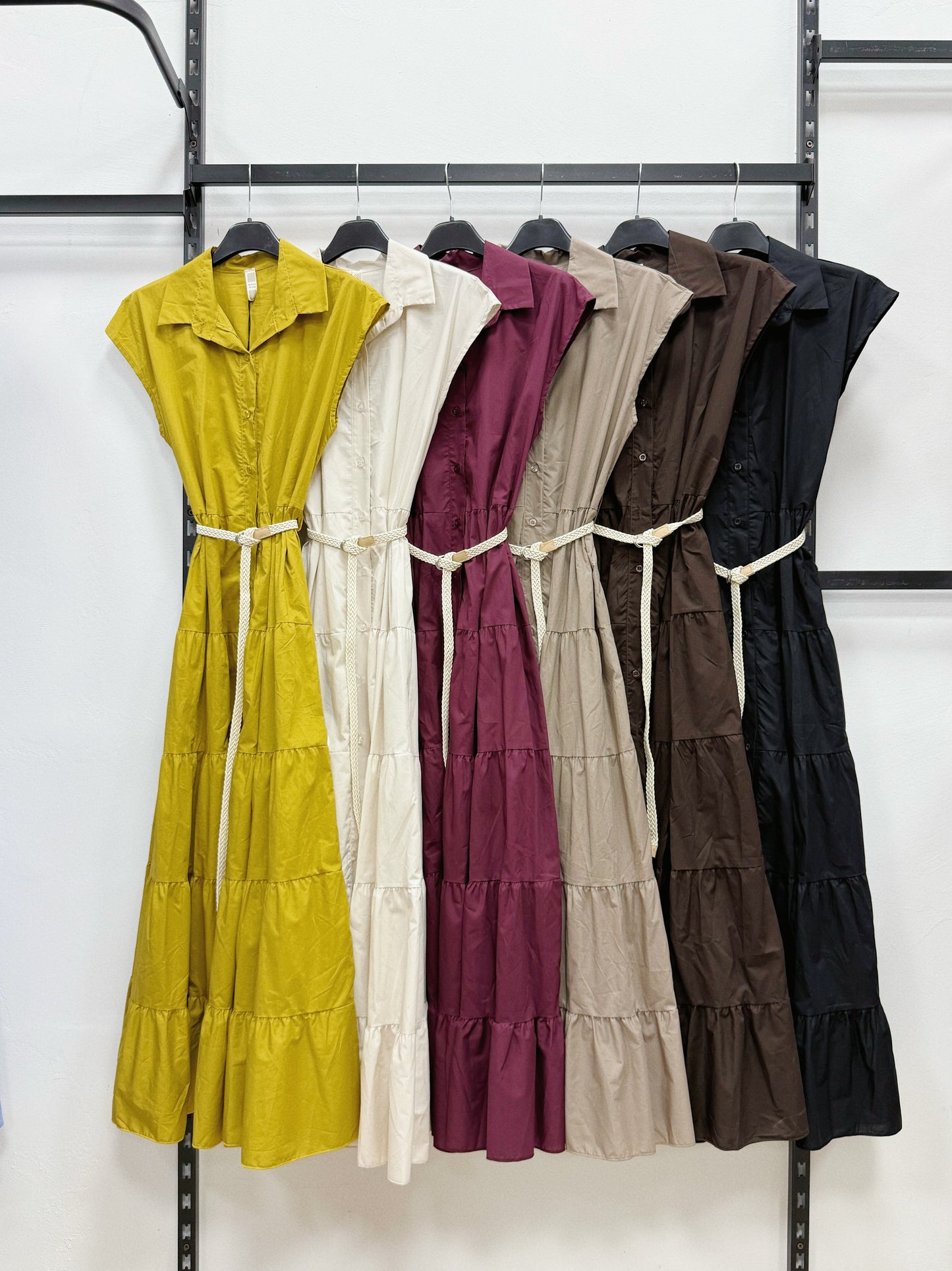 VESTITO LUNGO 100% DI COTONE