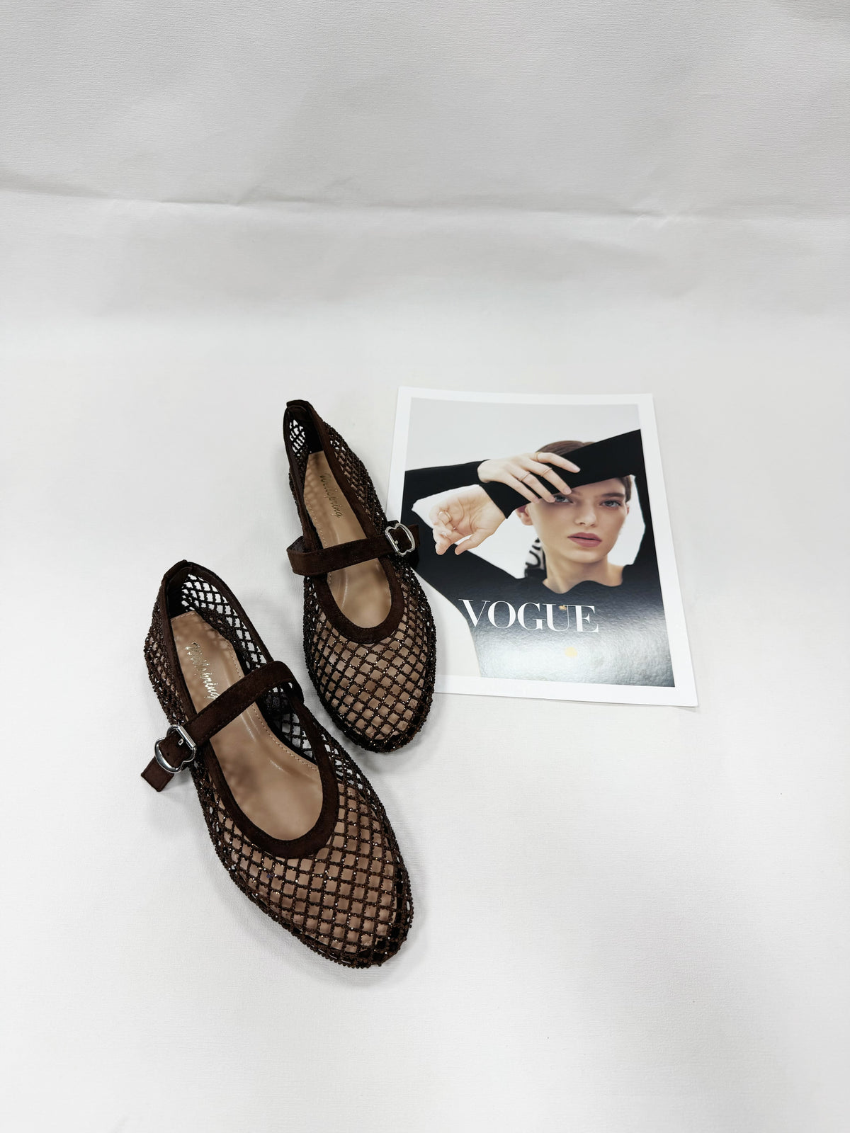 BALLERINE A RETE CON BRILLANTINI