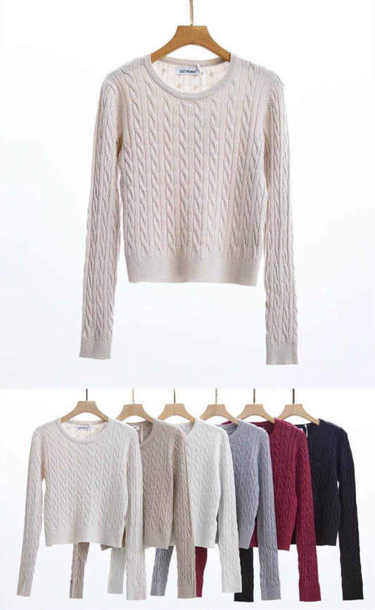 MAGLIERIA DI TRECCIA CON LUREX