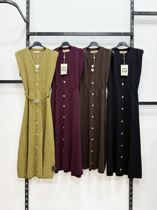 VESTITO LUNGO DI VISCOSA