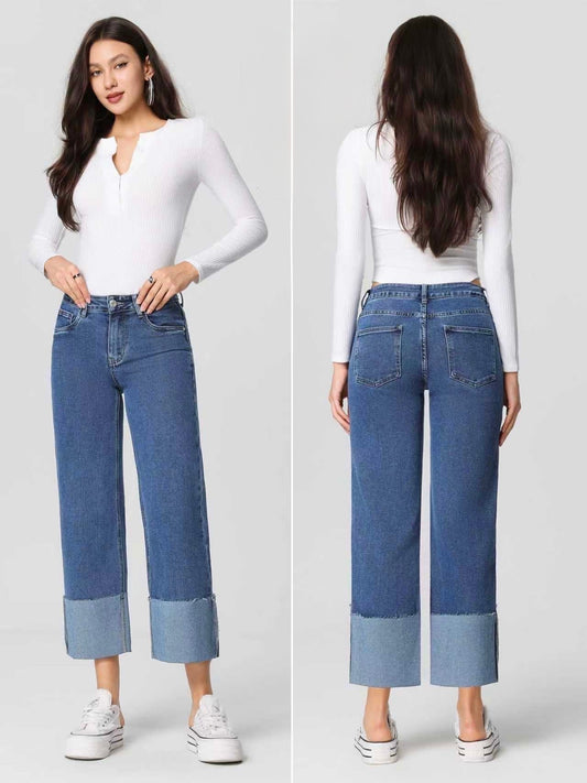 JEANS ALLA CAVIGLIA CON SVOLTA