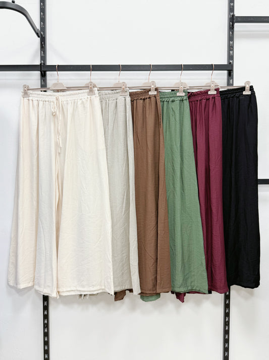 PANTALONE A GONNA A ELASTICO IN VITA TAGLIA CURVY