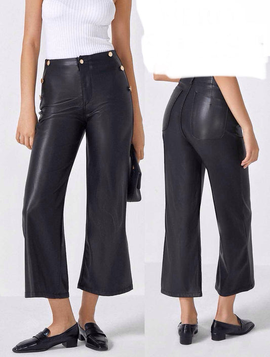 pantalones de cuero