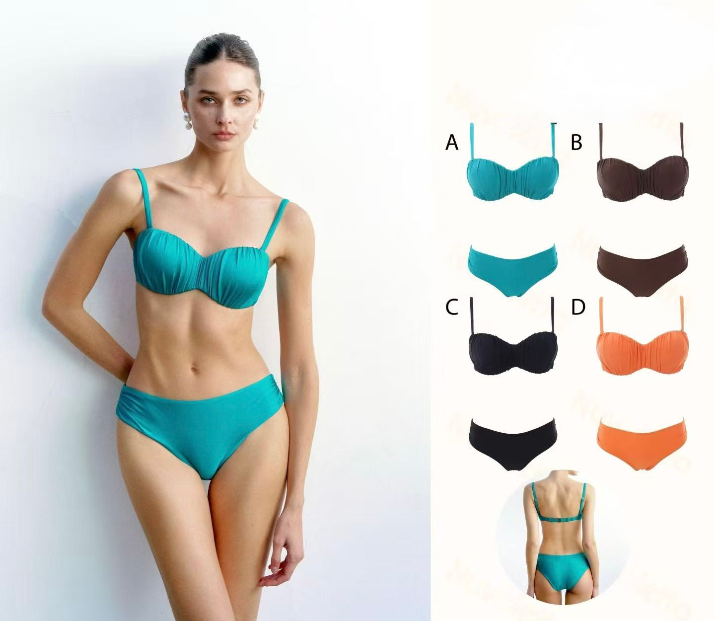 COSTUMI TOP A BALCONETTE E SLIP