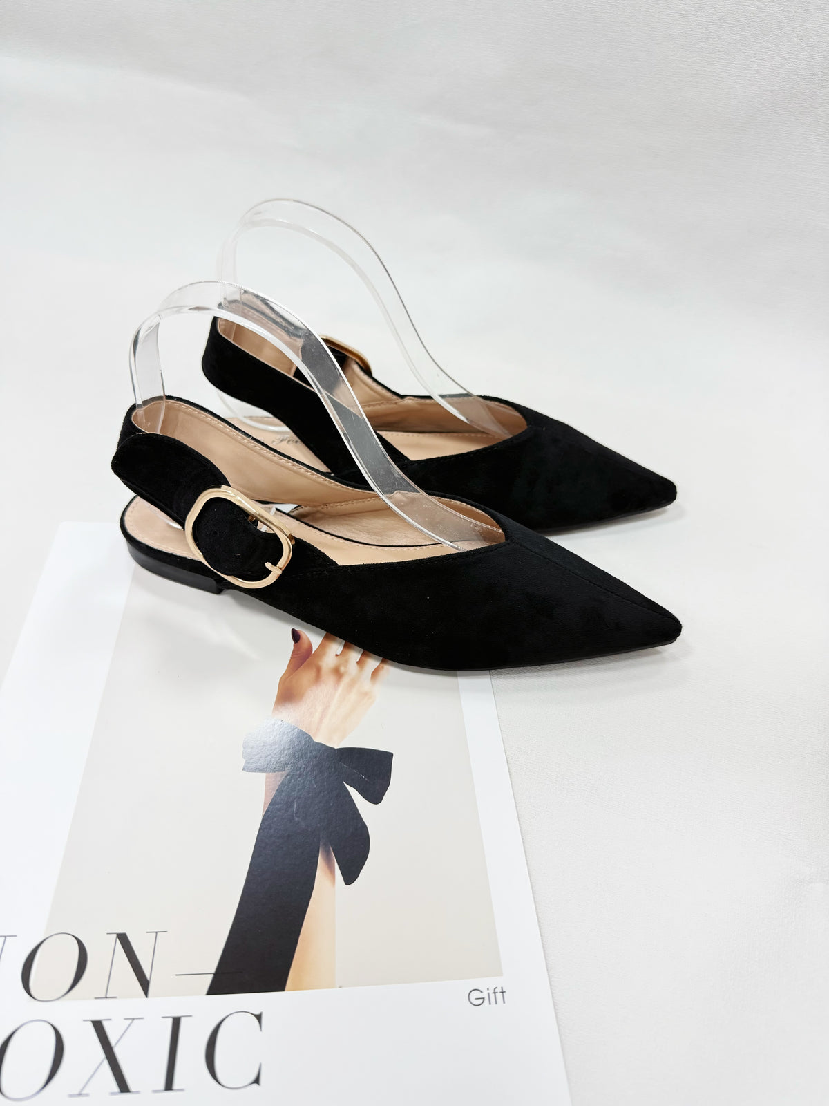 BALLERINE SCAMOSCIATE A PUNTA