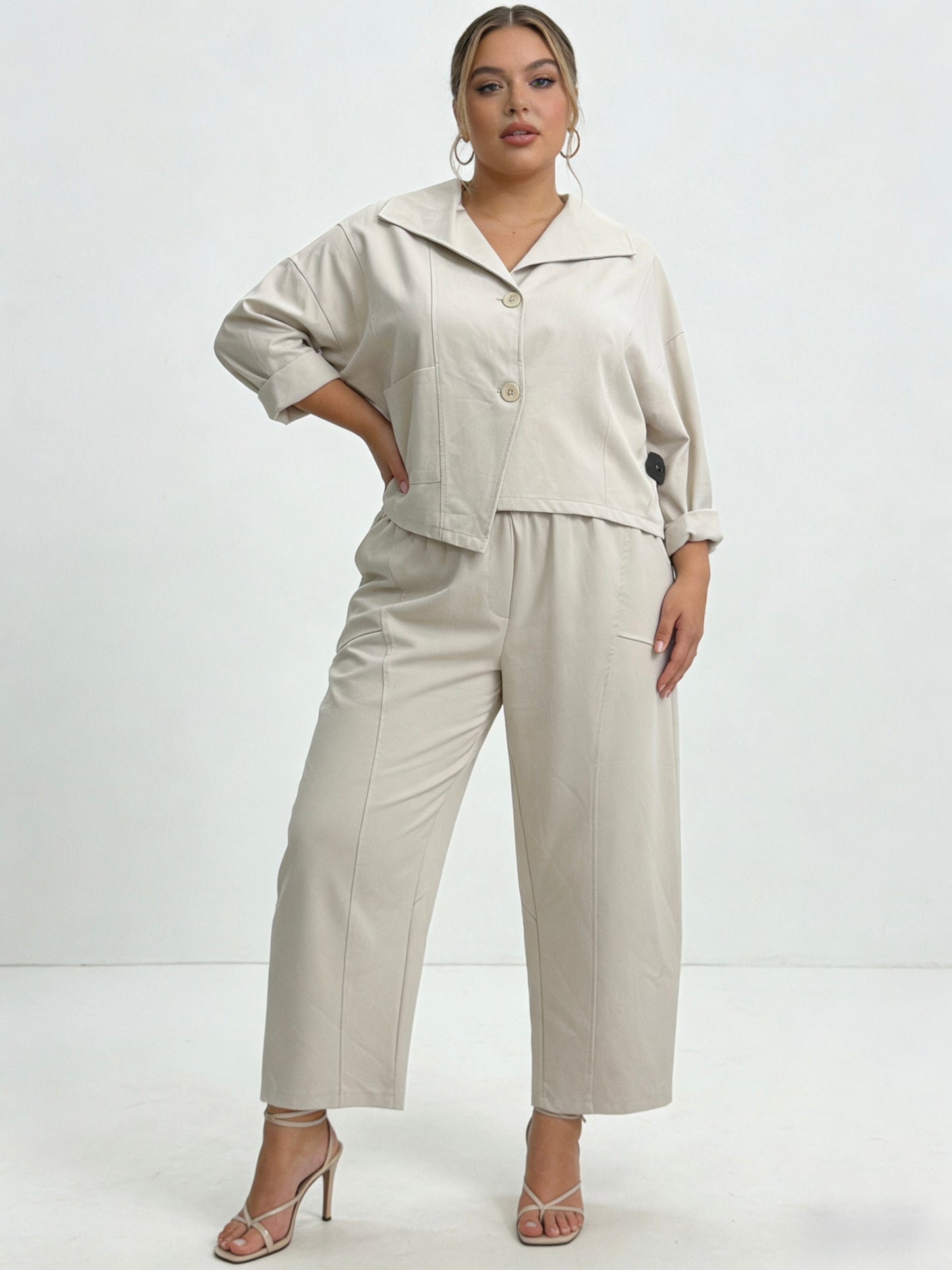 PANTALONE A BALLON TAGLIA CURVA