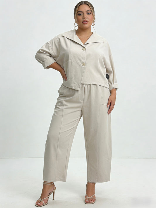 PANTALONE A BALLON TAGLIA CURVA