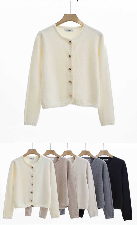 CARDIGAN CON BOTTONI DORATI