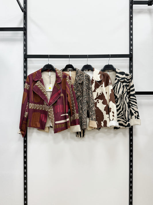 GIACCA DI CAMOSCIO A FANTASIA