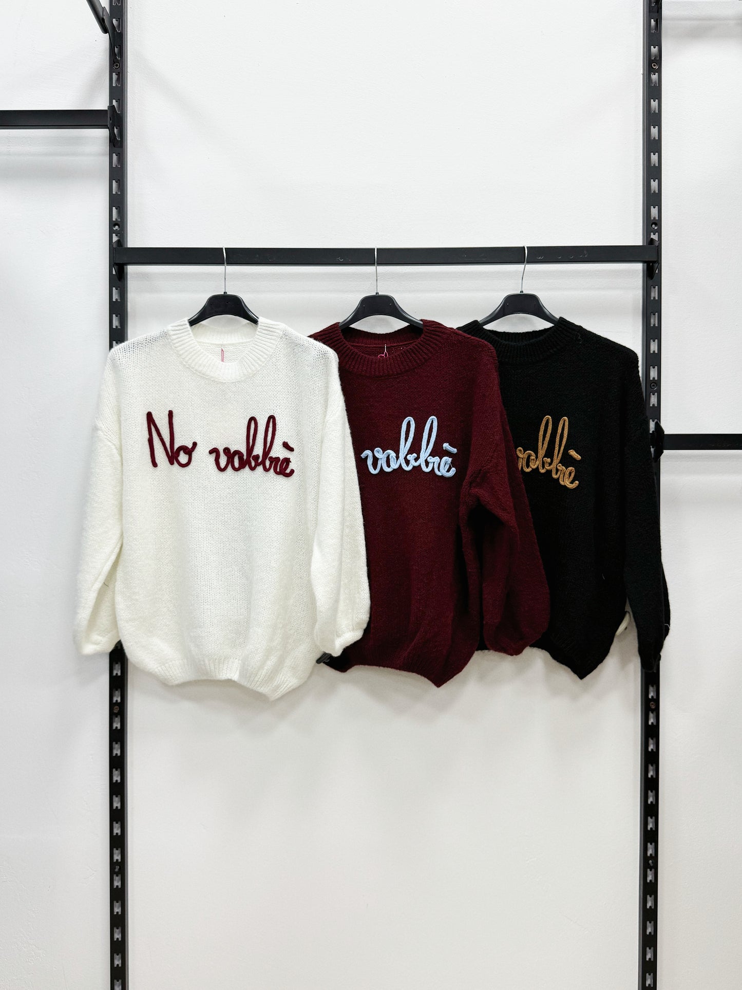 MAGLIERIA SCRITTO NO VABBÈ