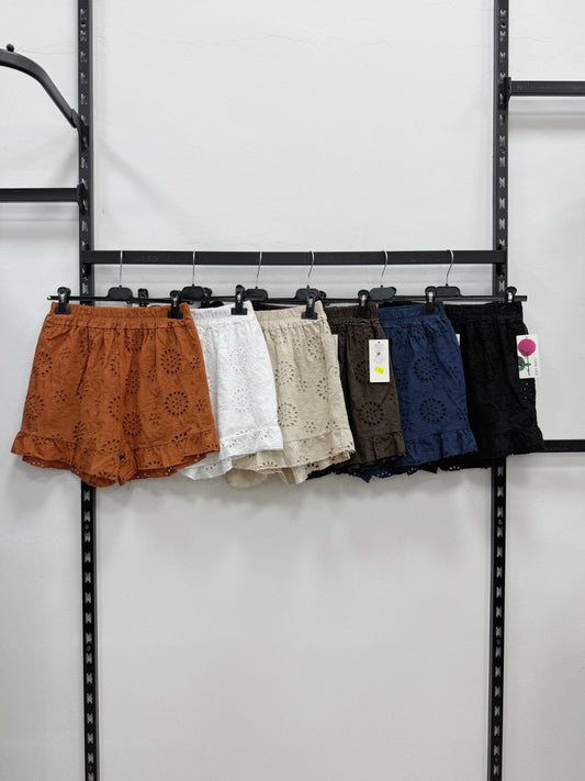 SHORT DI PIZZO SANGALLO