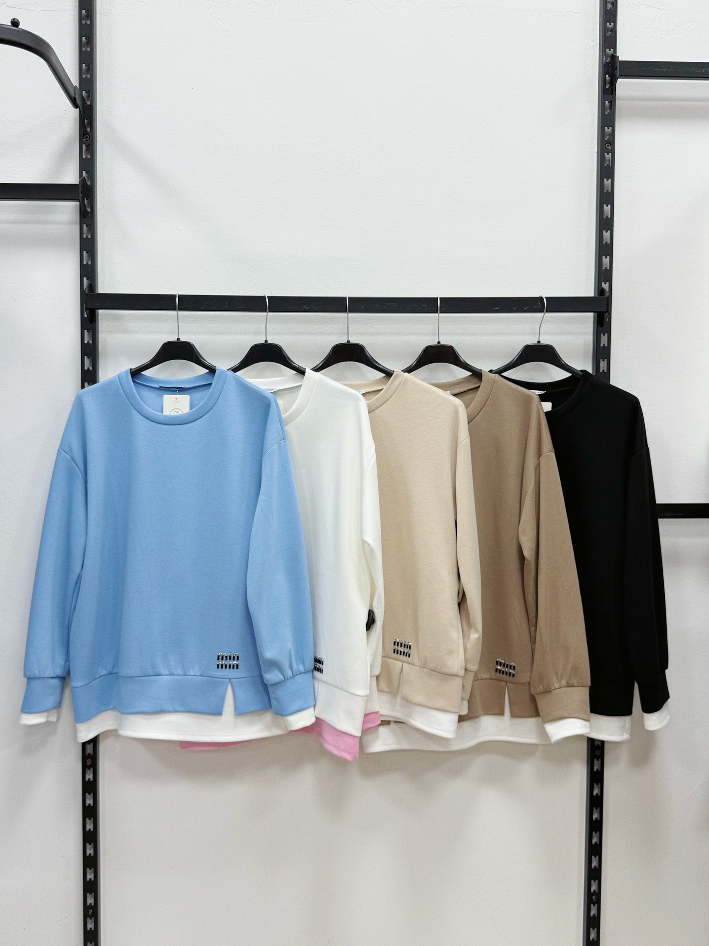 FELPA CON SCRITTA MIU