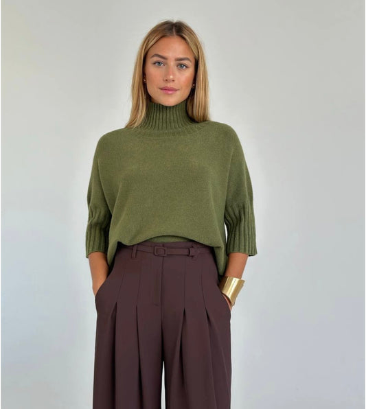 MAGLIERIA A MANICHE 3/4 A LUPETTO