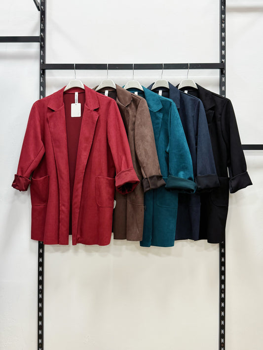 CARDIGAN FI CAMOSCIO TAGLIA CURVA