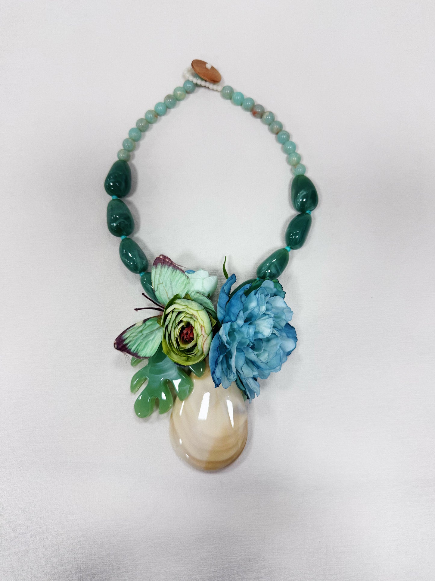 COLLANA A GIROCOLLO DI FIORI