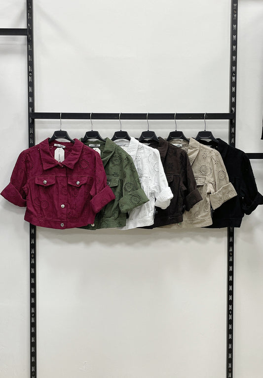 GIACCA DI JEANS DESIGN CAVO