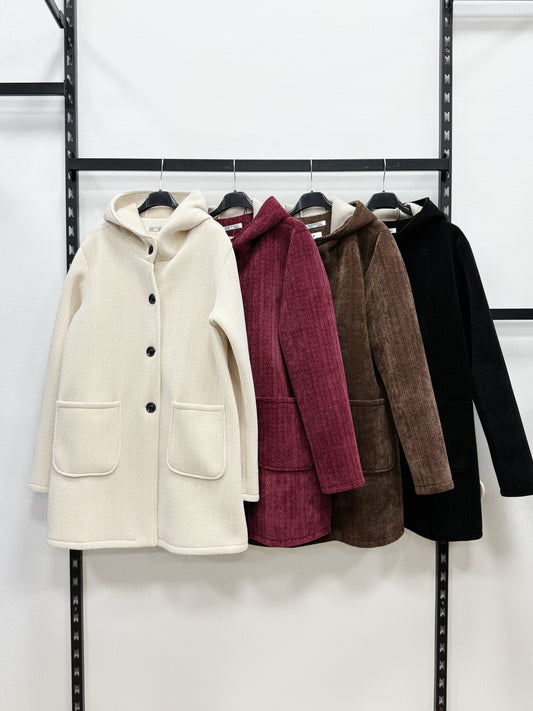 CAPPOTTO CON CAPPUCCIO